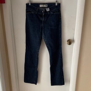 GAP Hip-Hugger Stretch Jeans in Deep Blue